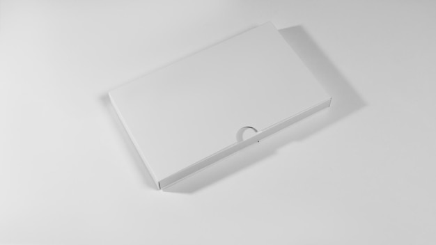 Foto witte doos mockup in volume voor ontwerp