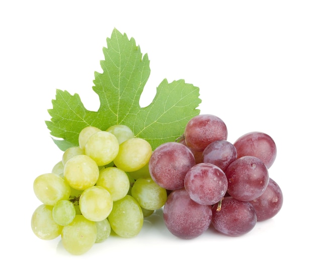 Witte en rode druiven