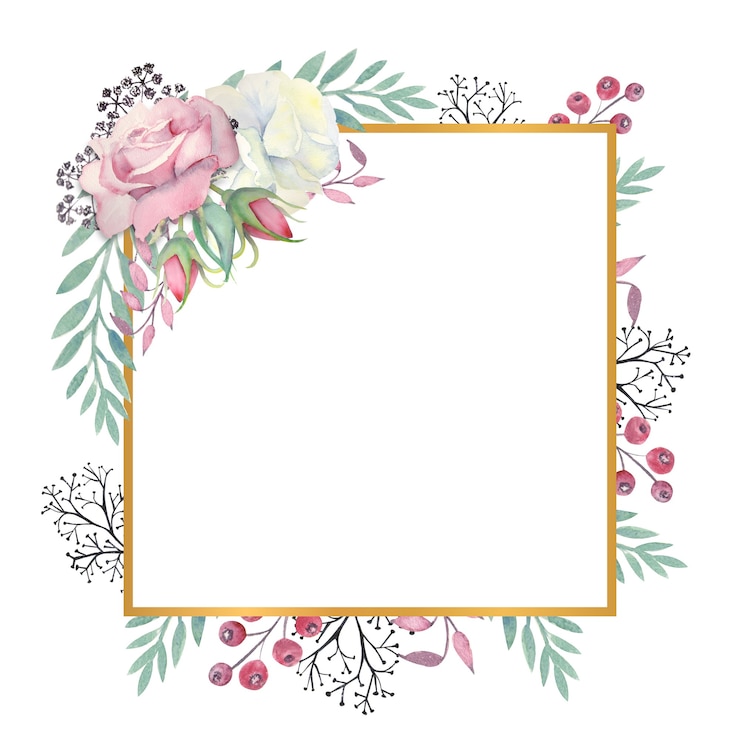 Foto witte en roze rozenbloemen