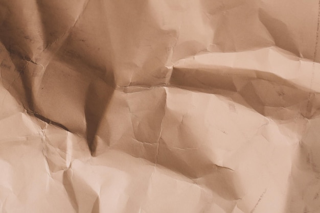 Witte gevouwen verfrommeld papier achtergrond grunge textuur backdrop