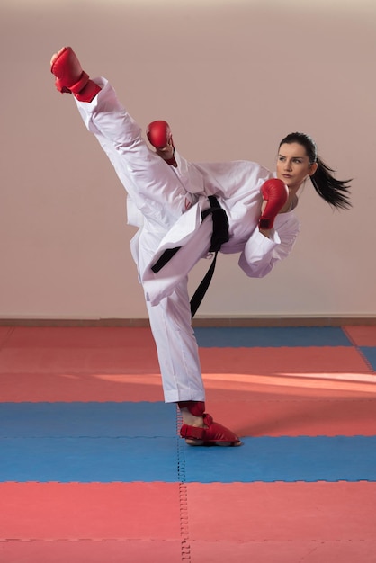 Witte Karate Vechter