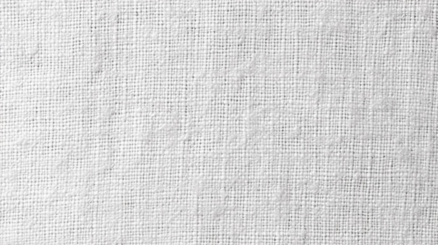 Witte katoenen stof textuur achtergrond naadloze patroon van natuurlijke textiel