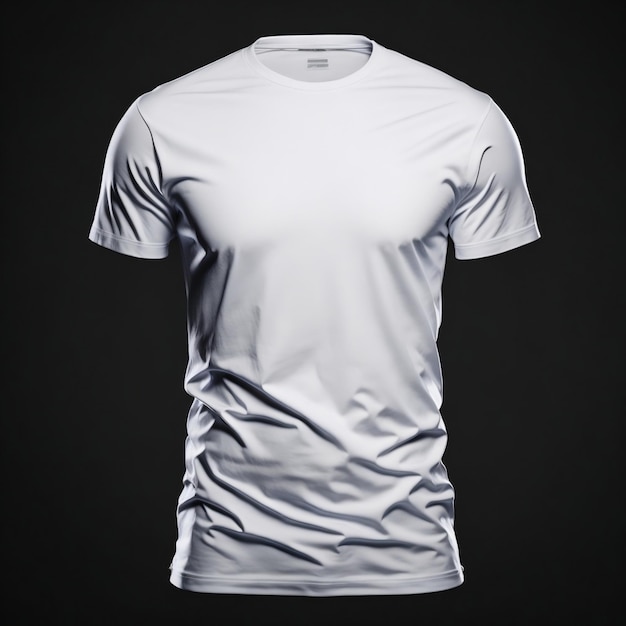 Witte katoenen T-shirt mockup tshirt mockup