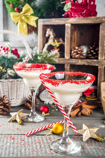 Witte Kerstcocktail