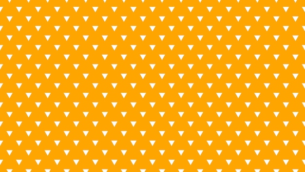 Witte kleurdriehoeken op oranje achtergrond