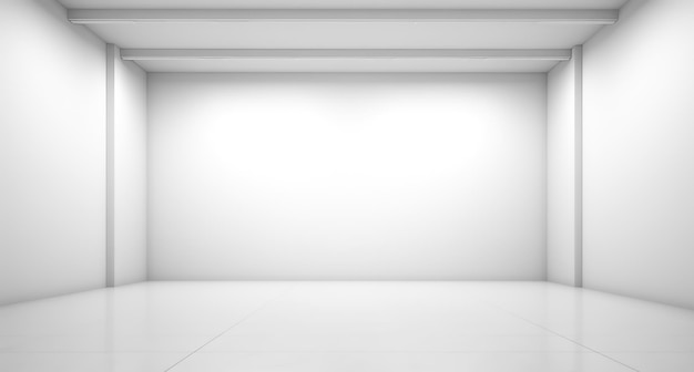 witte lege kamer