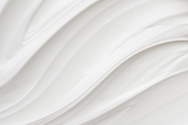 Witte lotion schoonheid huidverzorgingscrème textuur cosmetisch product achtergrond