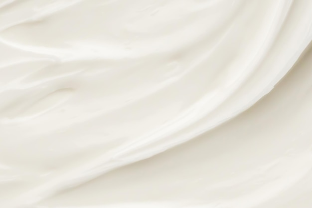 Witte lotion schoonheid huidverzorgingscrème textuur cosmetisch product achtergrond