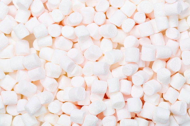 Witte marshmallows achtergrond