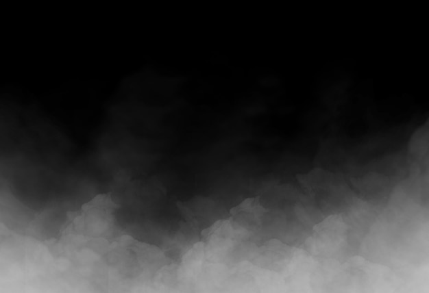 Witte mist hd rook effect met donkere achtergrond