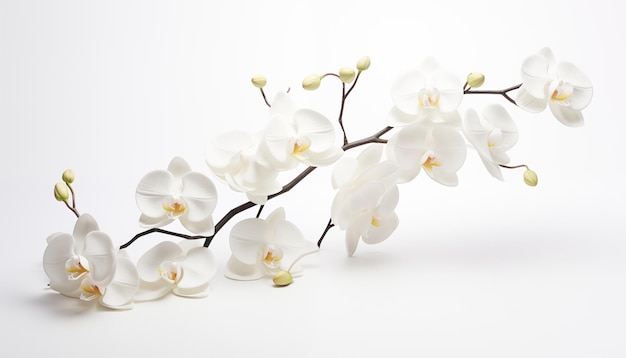 Witte orchidee