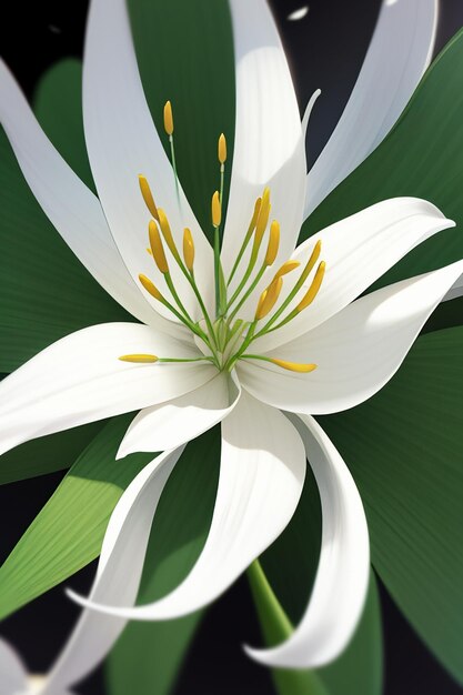 Foto witte orchideeën hd fotografie bloemen behang achtergrond illustratie ontwerpmateriaal