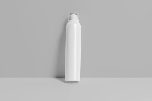 Witte sprayfles mockup