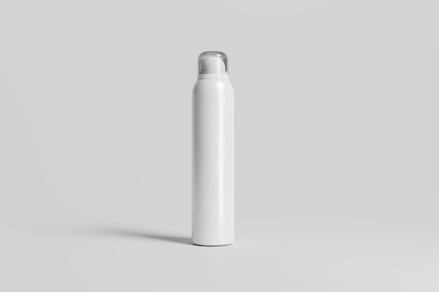 Witte sprayfles mockup