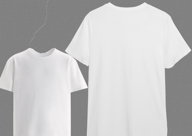 Witte T-shirt mock up 2023