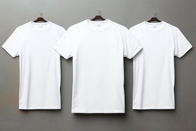 Witte T-shirt mockup