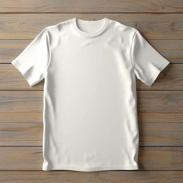 Witte T-shirt mockup