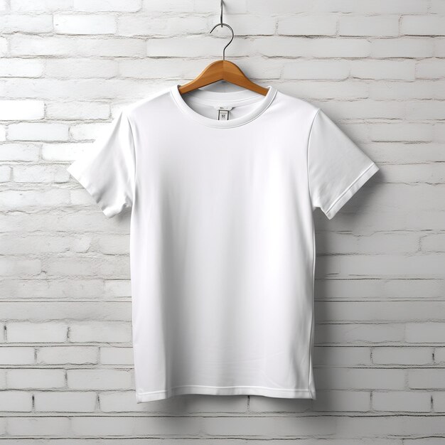 Witte T-shirt mockup