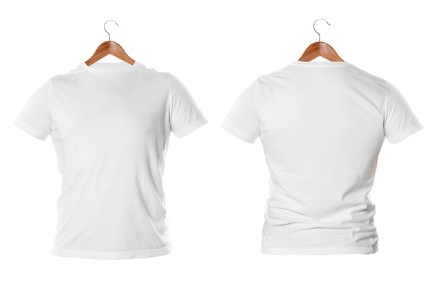 Witte t-shirt sjabloon