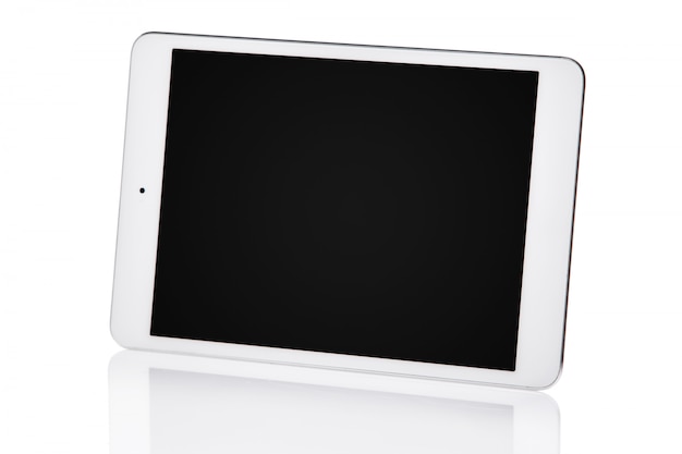 Foto witte tablet pc