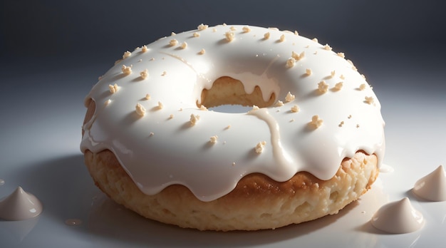 Witte vanille donuts 3