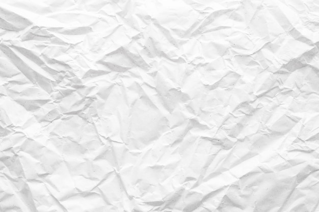Witte verfrommeld papier abstracte achtergrond textuur