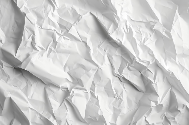 witte verfrommeld papier textuur achtergrond