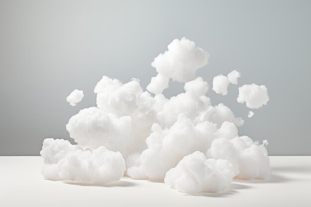 witte wolk abstracte achtergrond of behang