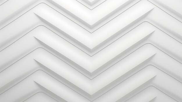 witte zigzag futuristische achtergrond 3d illustratie