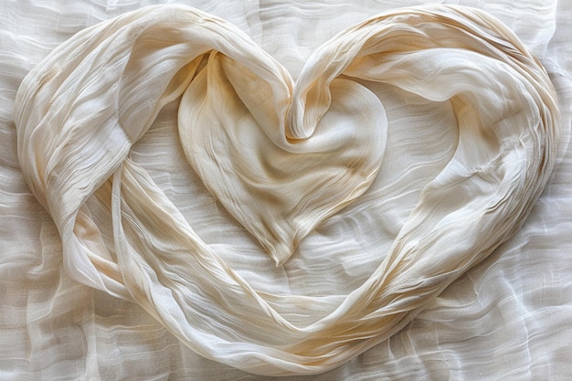 Witte zijde romantiek wit behang Valentijnsdag