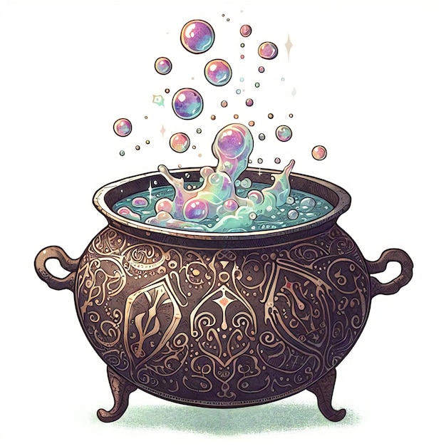 Photo wizard's cauldron