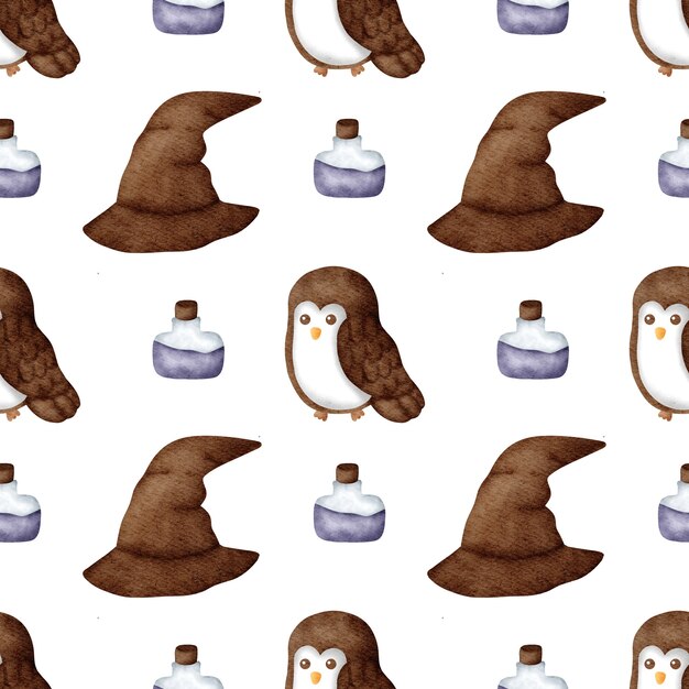 Wizard seamless patterns