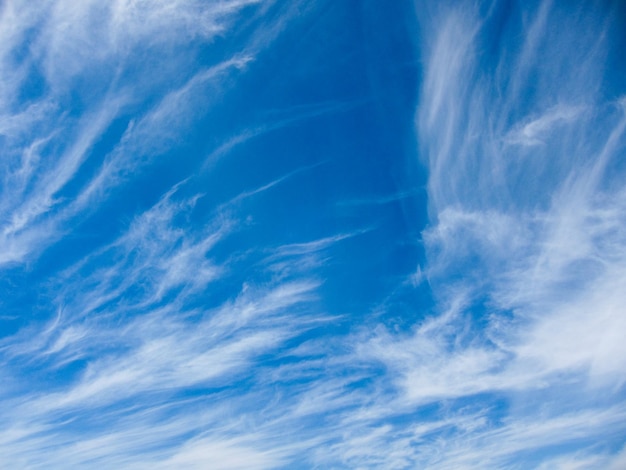 Wndy Clouds On The Evening Sky