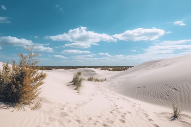 Woestijn met Duinen Ai generatief