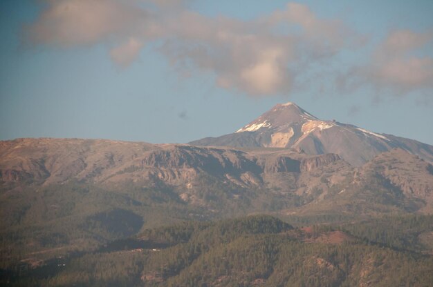 Woestijnlandschap in Nationaal Park Volcan Teide