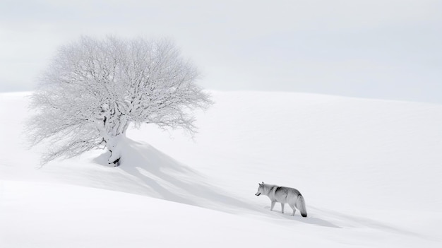 オオカミの背景