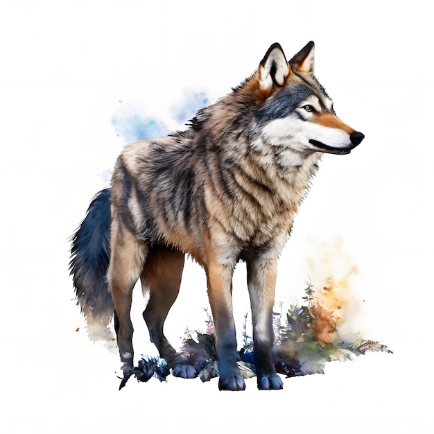 Фото wolf clipart высокое качество jpg цифровая загрузка карты создание клип-арта