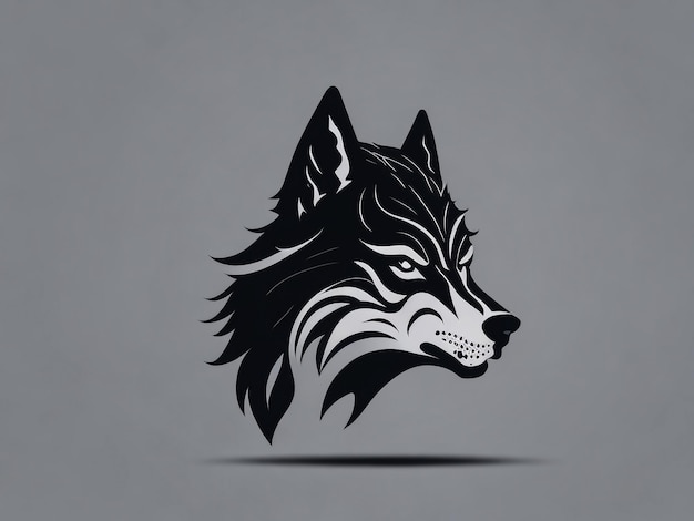 Wolf head logo vector Animal Brand Symbol