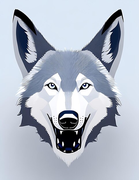 wolf logo ontwerp