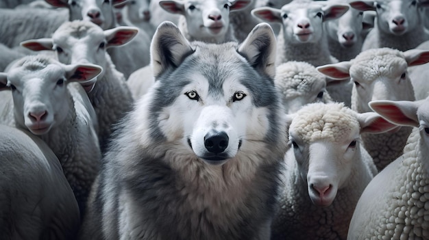 The wolf and the sheep