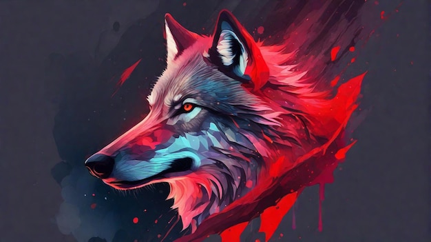 wolf vector