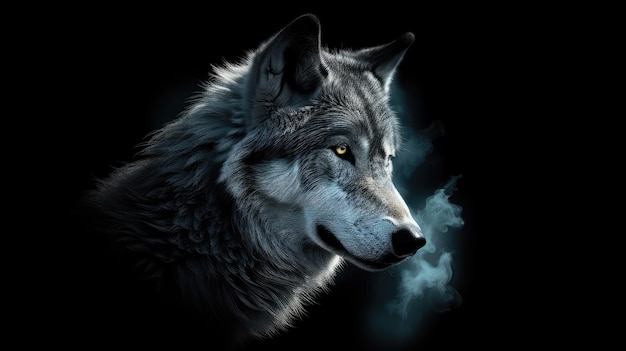 Photo wolf wallpaper