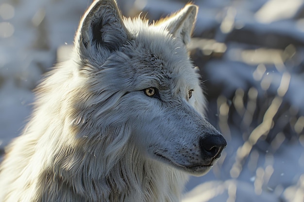 wolf wolf Portrait of Arctic wolf