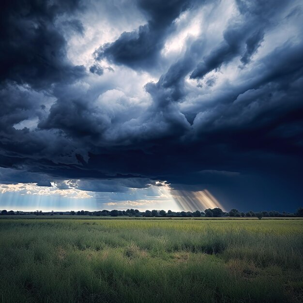 wolk in de lucht