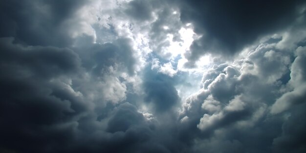 Foto wolk tegen de achtergrond van de lucht