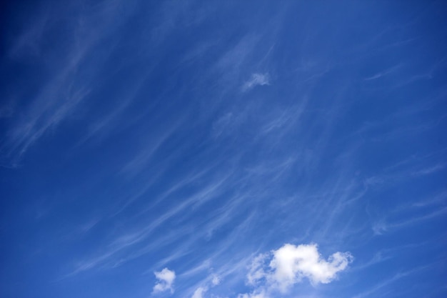 Wolken en blauwe lucht