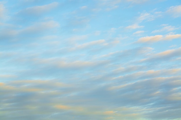 Wolken en lucht, zomer blauwe gradiënt wolken lichte witte achtergrond heldere wolken schoonheid in rust sunlig