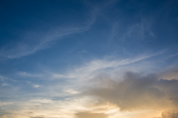 Wolken en lucht