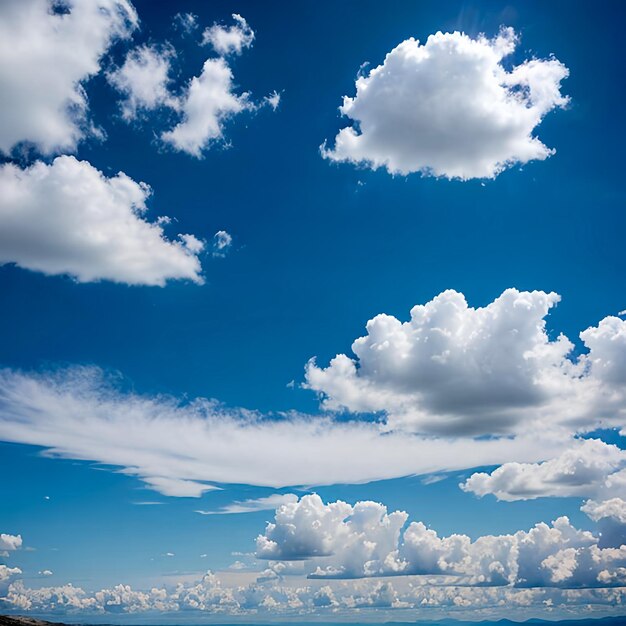 wolken in de lucht