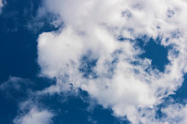 Wolken in de lucht .